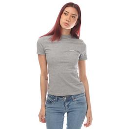 Off White Helvetica Fitted T-Shirt
