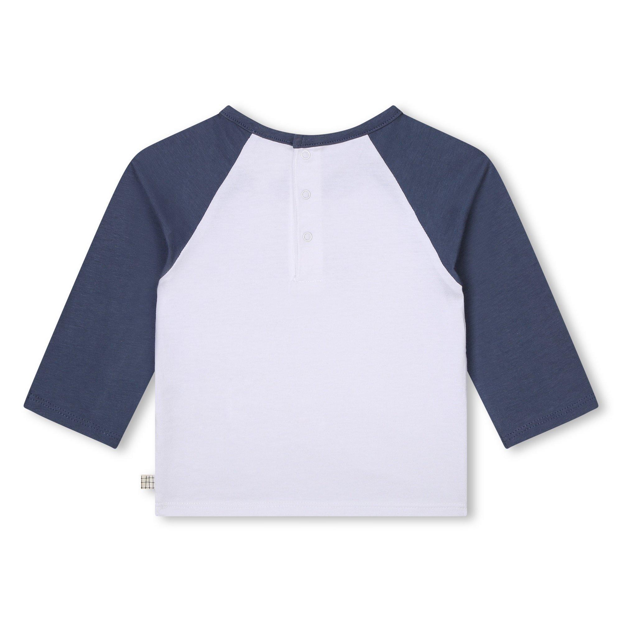 Wht/Blu N48 - Carrement Beau - Kids' Logo Crew Sweatshirt - 2