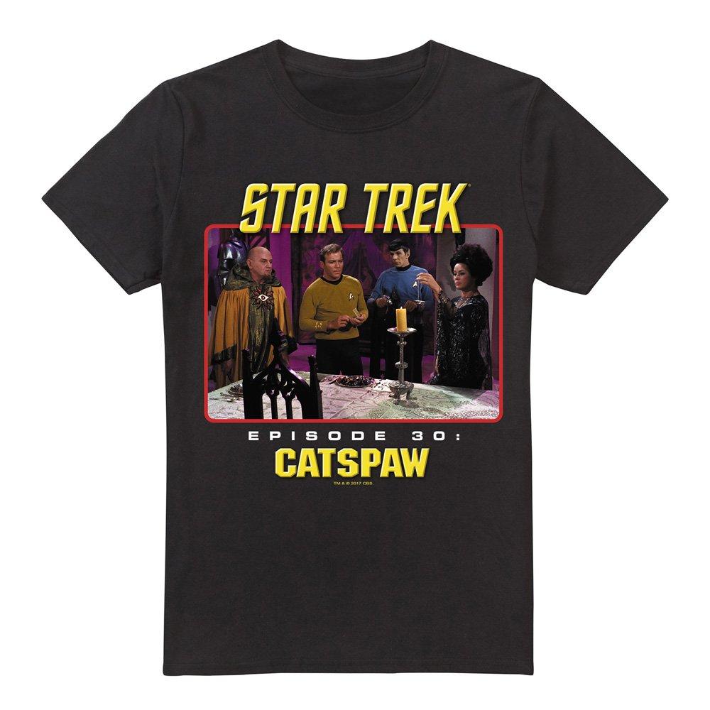 Black - Star Trek - Star Trek Original Cats Paw T Shirt Black - 4