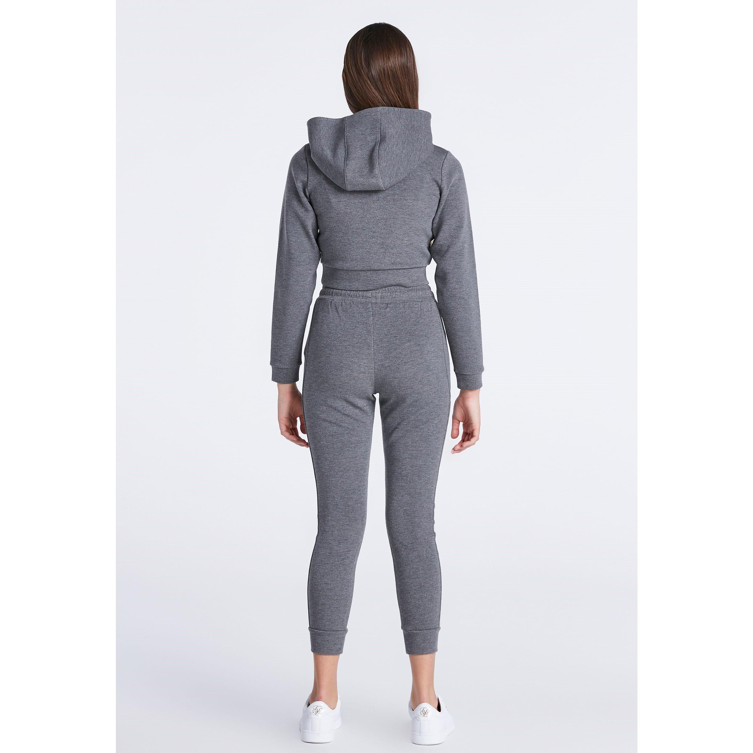 Grey Marl - SikSilk - Signature Track Top - 5