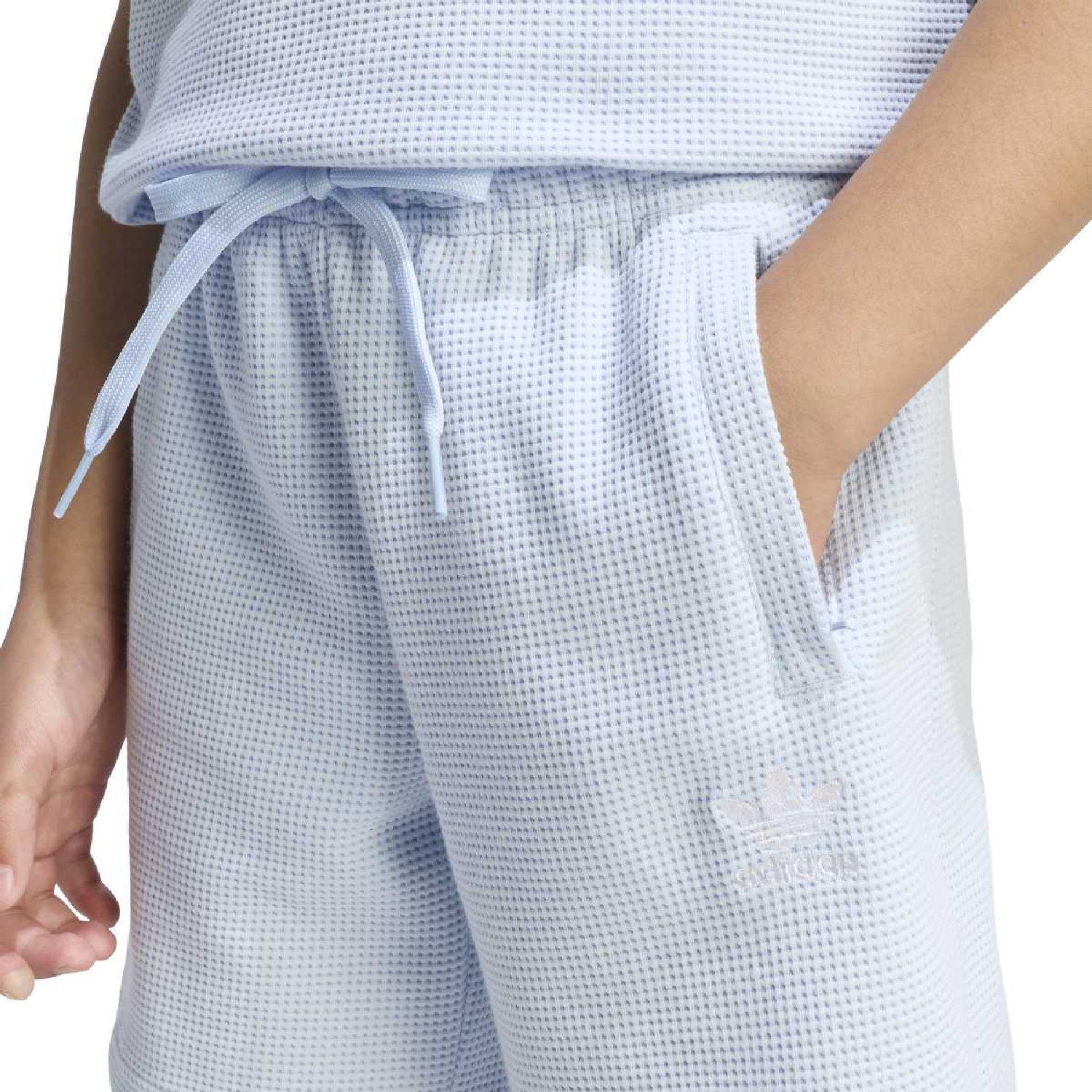 Crystal Sky - adidas Originals - adidas Originals Loose Waffle Short T- Shirt Set - 8