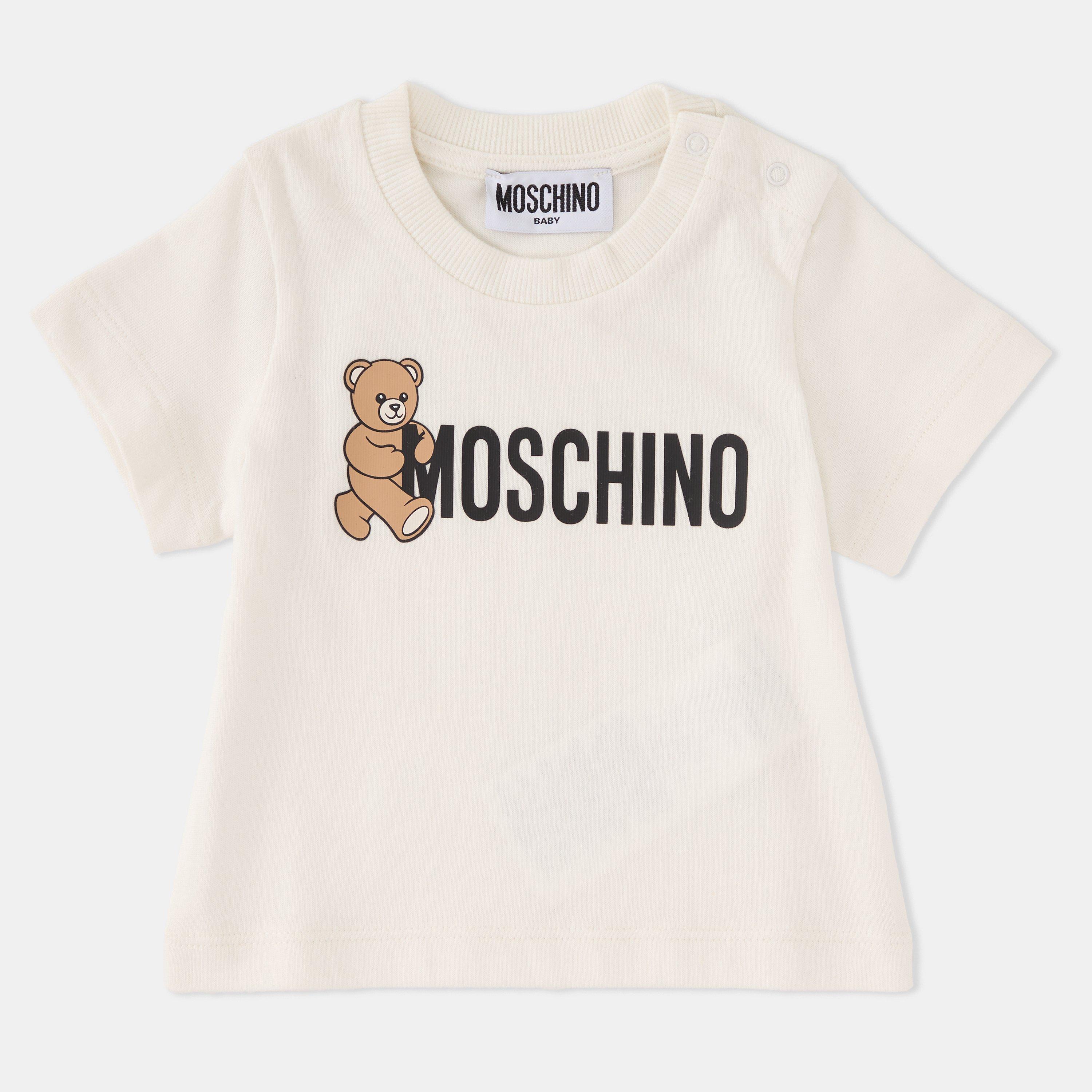 Moschino  Kids' T-Shirt - Cloud 10063 - Size 9-12 Mnth