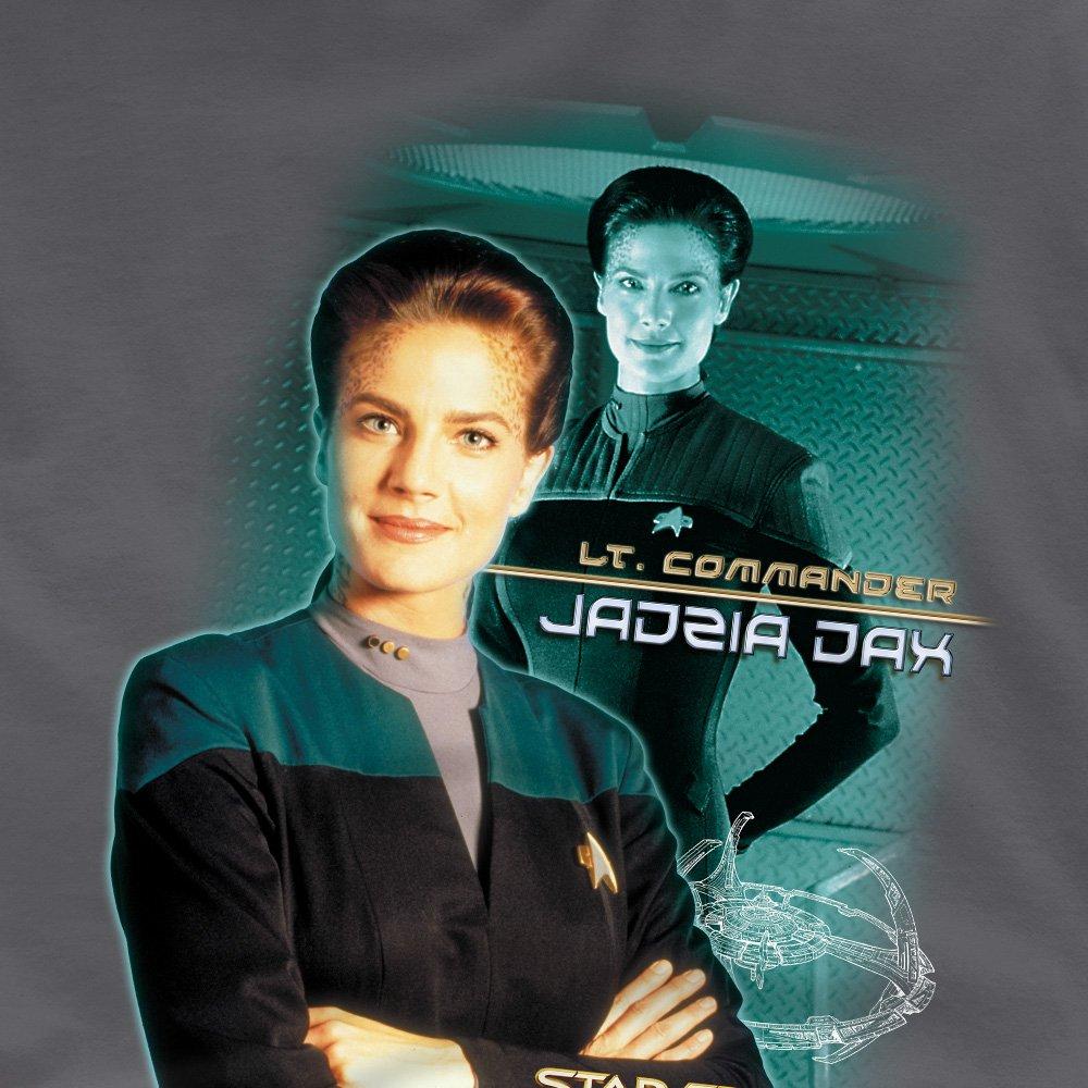 Grey - Star Trek - Star Trek Jadzia Dax T Shirt Charcoal - 2