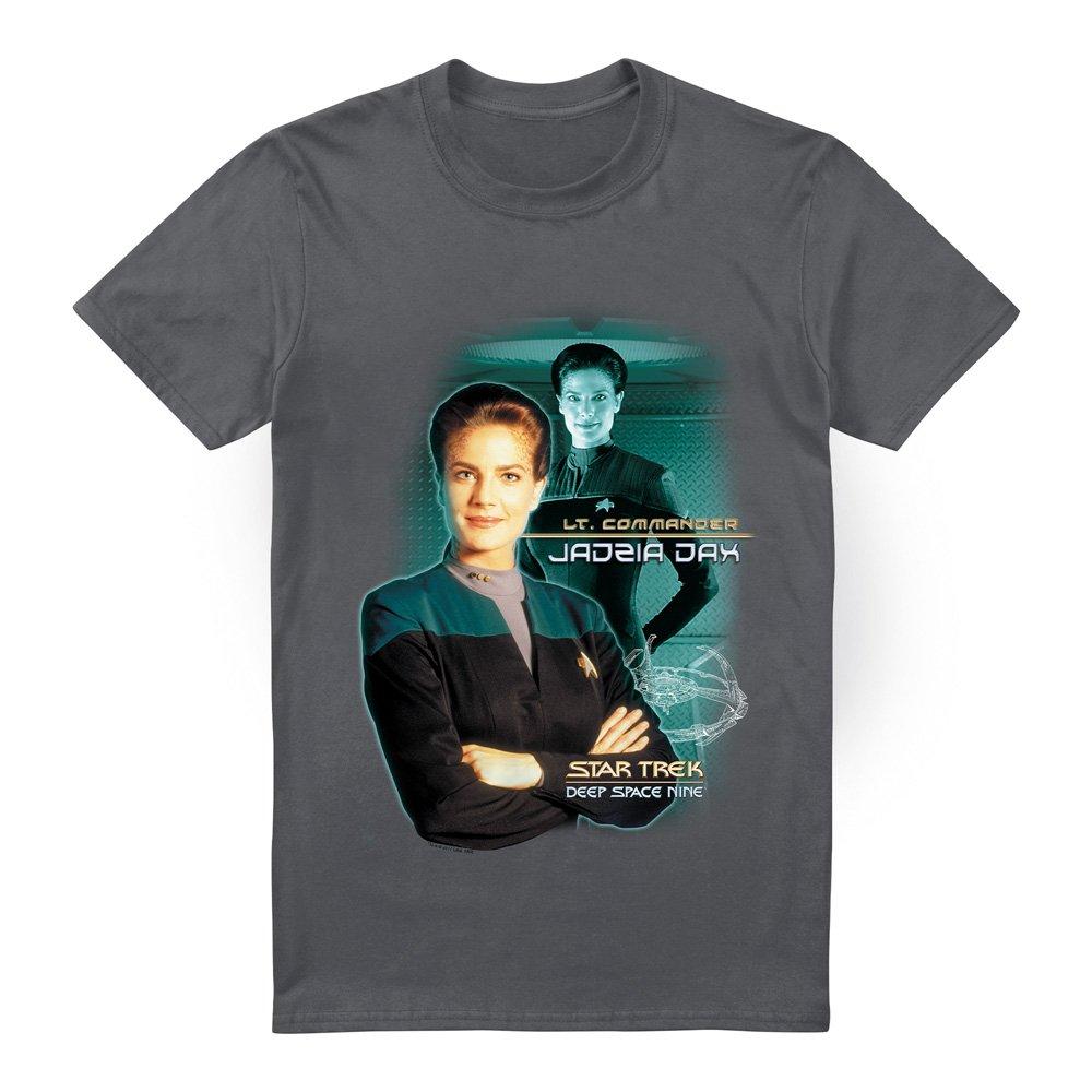 Grey - Star Trek - Star Trek Jadzia Dax T Shirt Charcoal - 4
