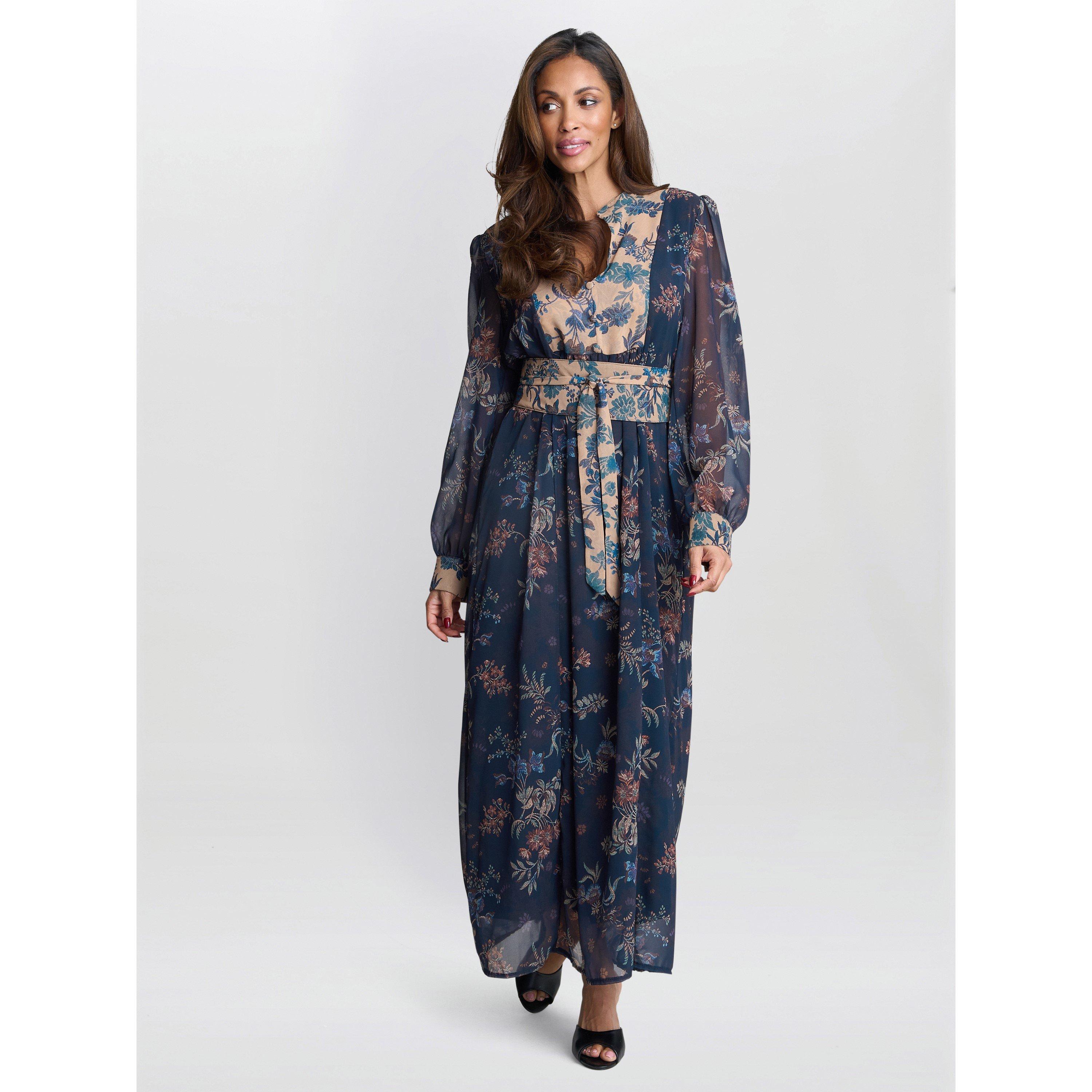 Gina Bacconi Women's Renata Boho Dress - Navy /  - S
