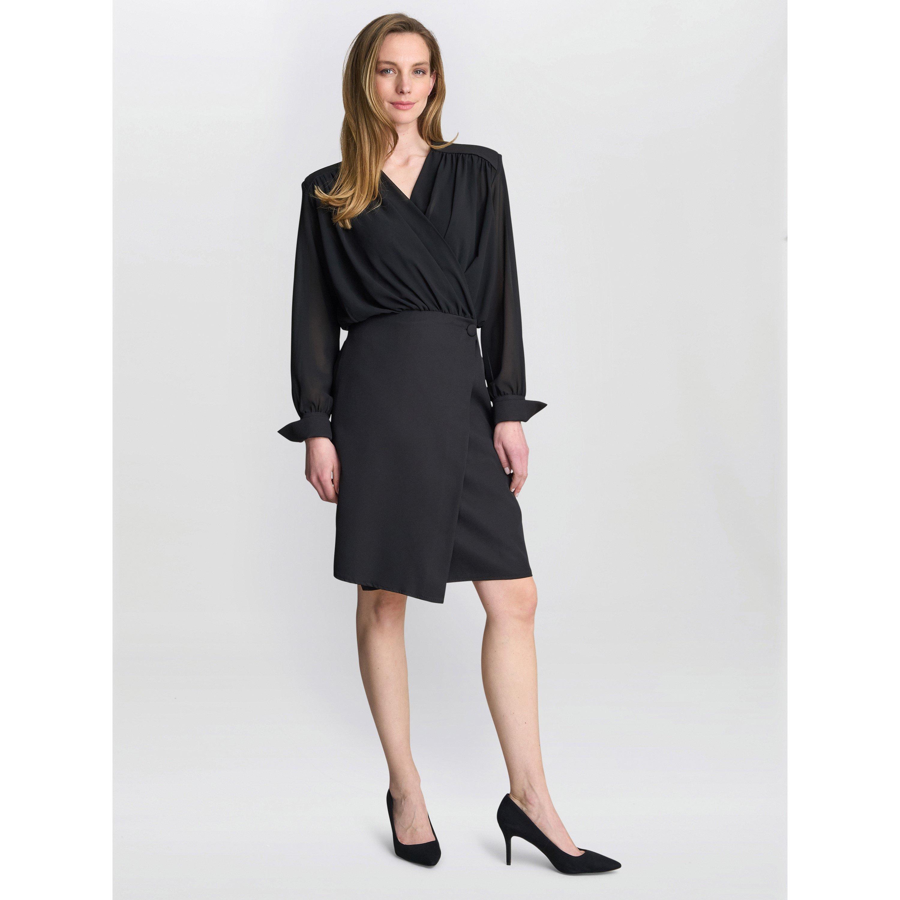 Black - Gina Bacconi - Women's RAE Sequin Jersey Dress - 3