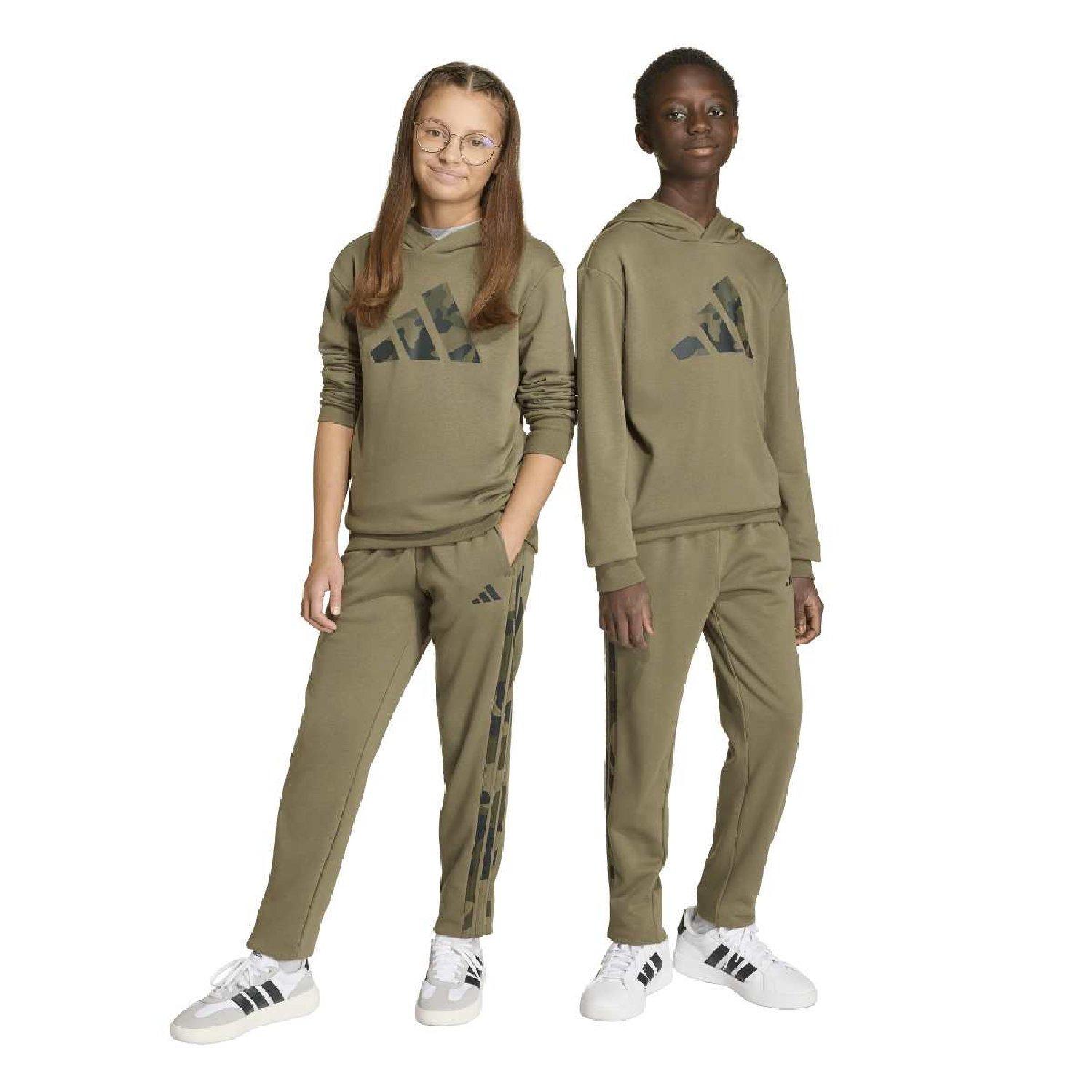 olive strata - adidas - adidas Seasonals Camo Tracksuit - 2