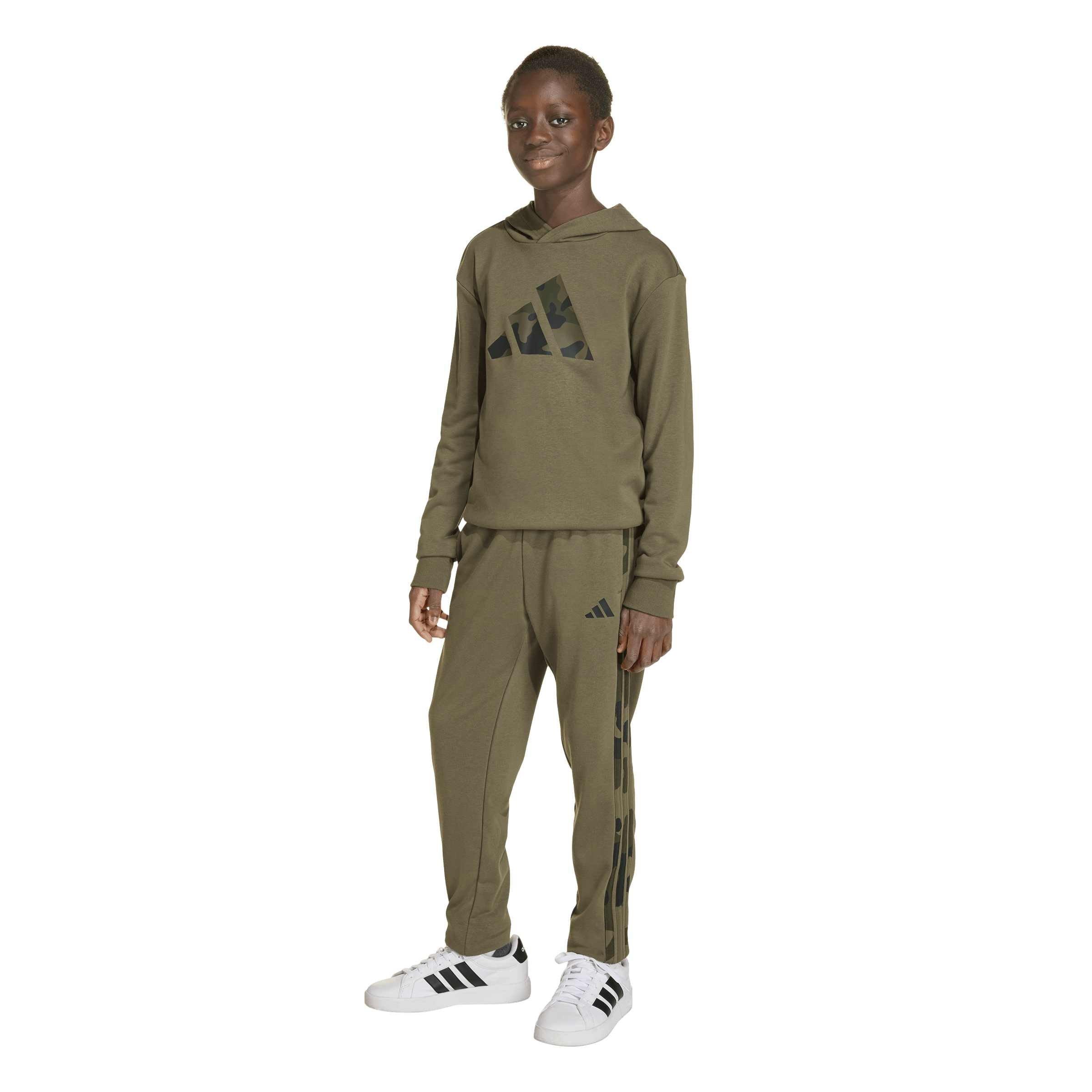 olive strata - adidas - adidas Seasonals Camo Tracksuit - 4