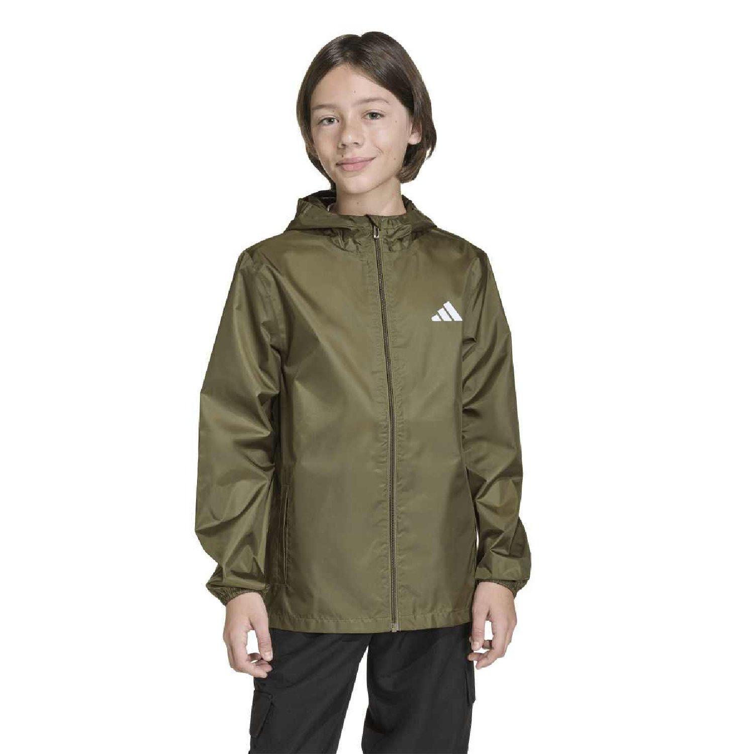 olive strata - adidas - adidas Rain Jacket - 2