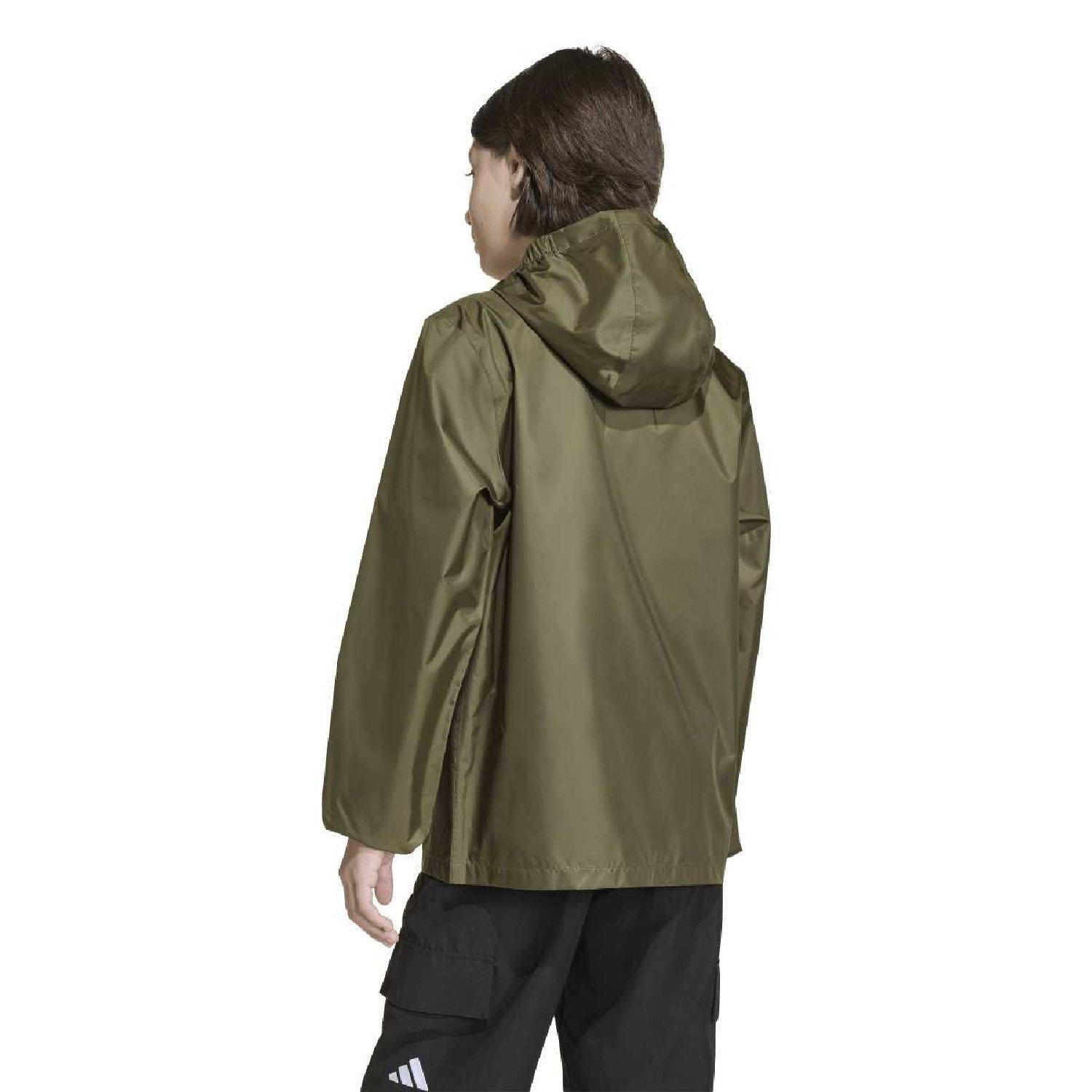 olive strata - adidas - adidas Rain Jacket - 3
