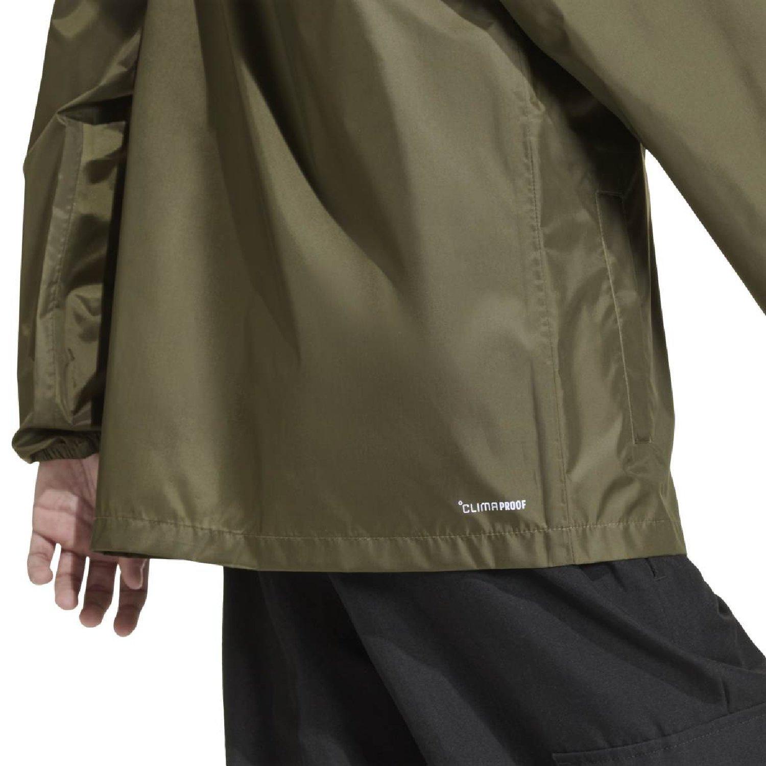 olive strata - adidas - adidas Rain Jacket - 6