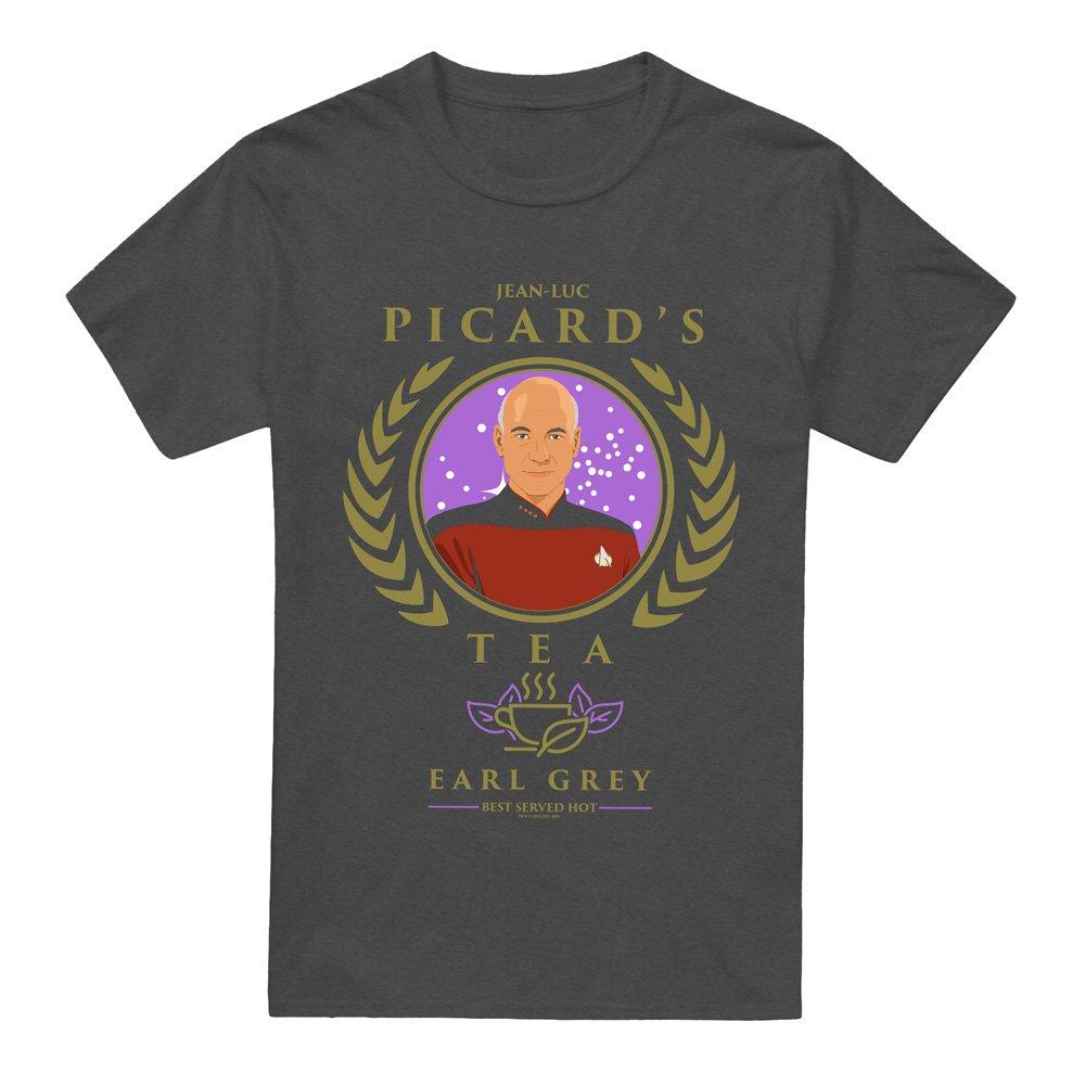 Grey - Star Trek - Star Trek The Next Generation Tea Earl Grey Hot T- - 4