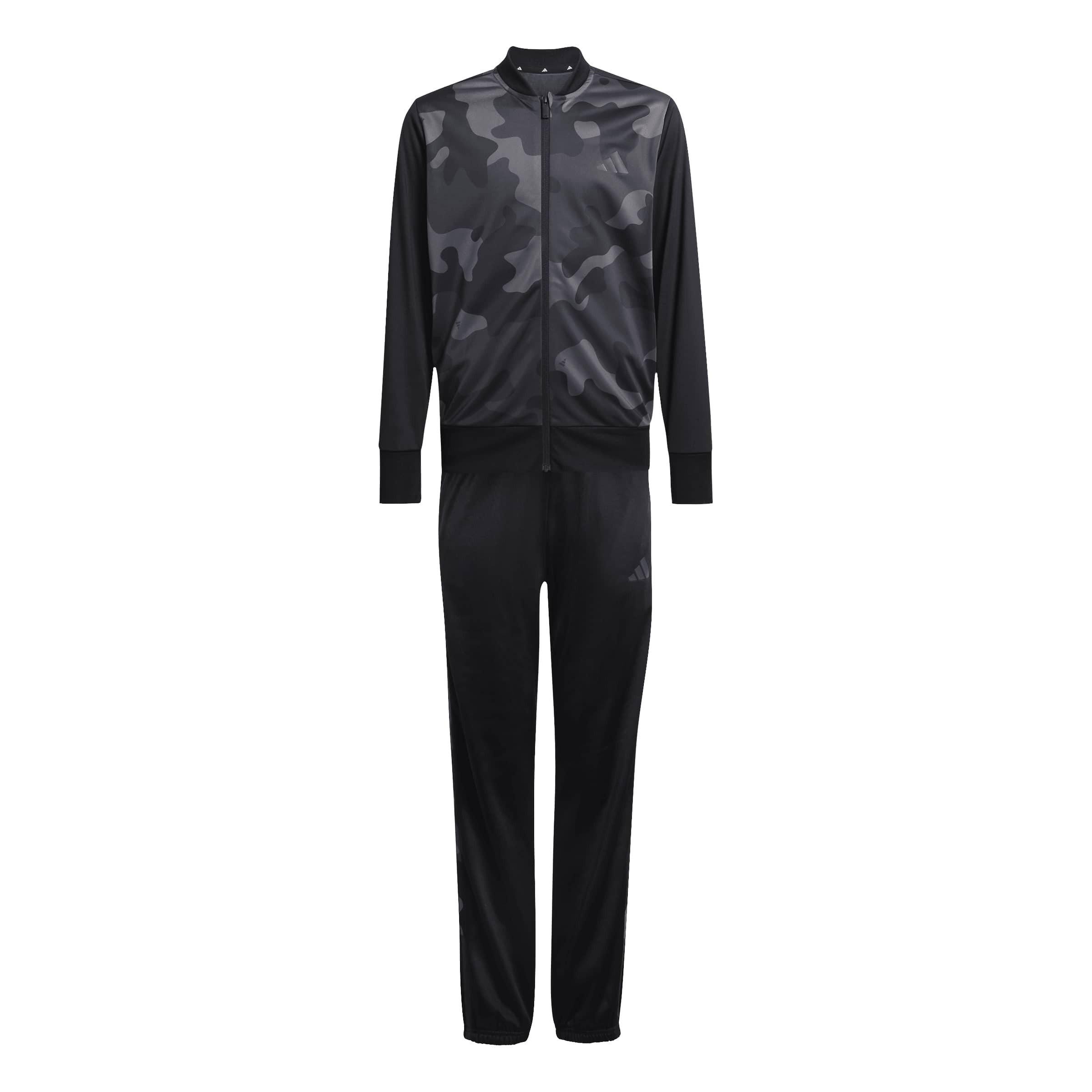 adidas adidas Seasonal Essential Camouflage Tricot 3- Stripes Tracksuit