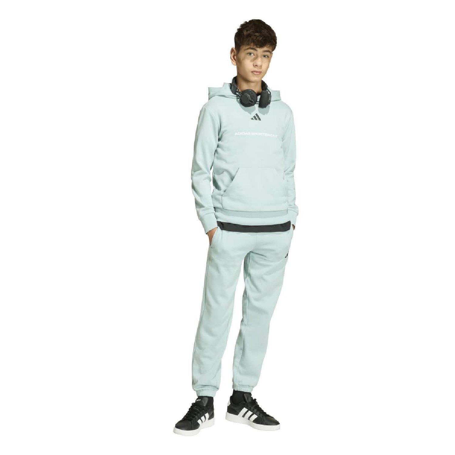 tactiele groen - adidas - adidas Sportswear Slogan Hoodie - 4