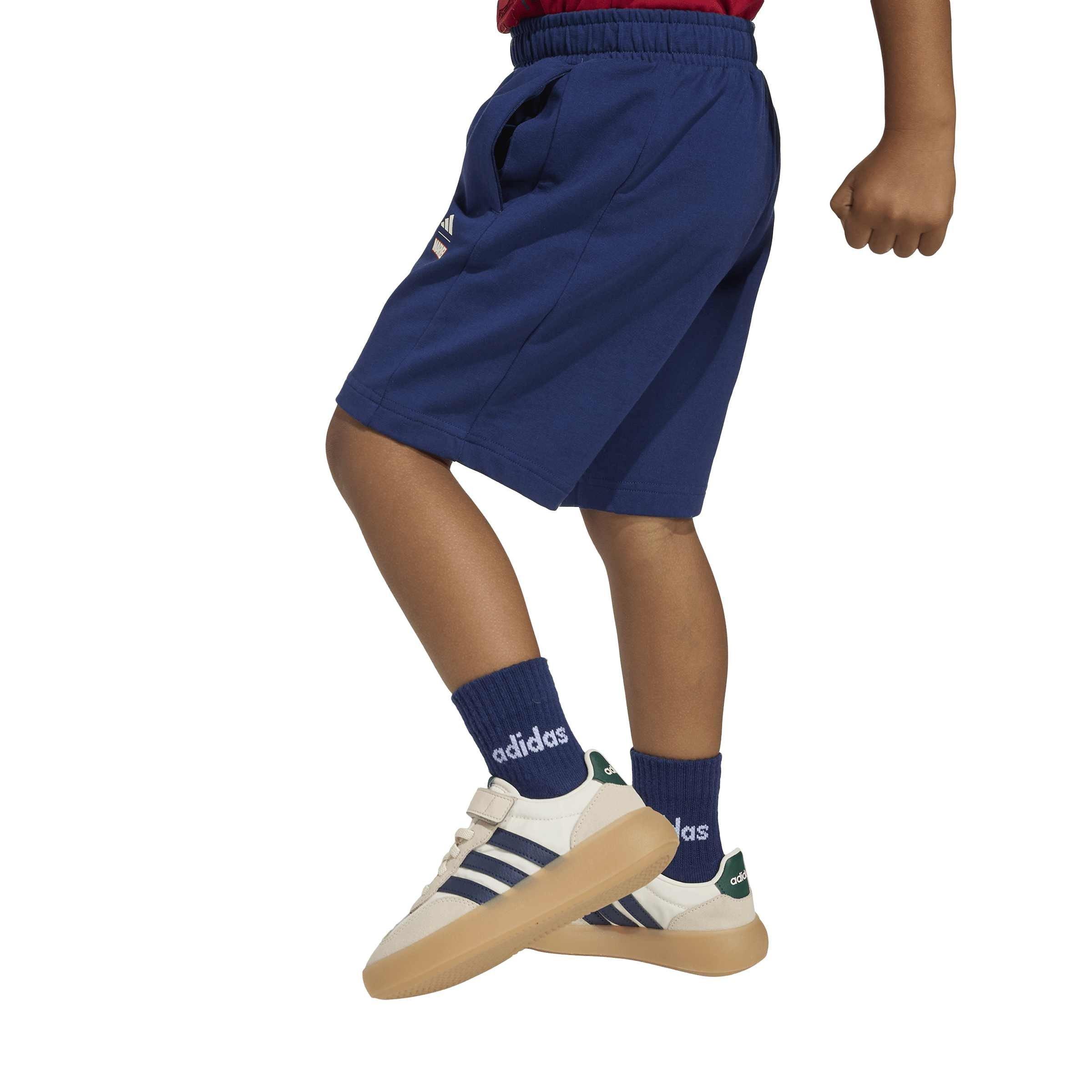 actieve kastanjebruin - adidas - adidas Marvel Spider-Man T- Shirt and Shorts Set - 10