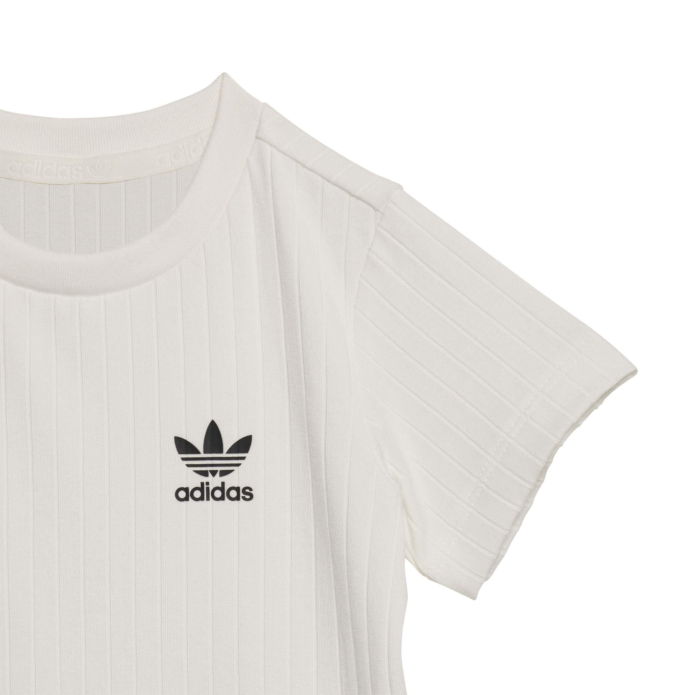 schwarz - adidas - adidas Regular Wide Rib Short T- Shirt Set - 5