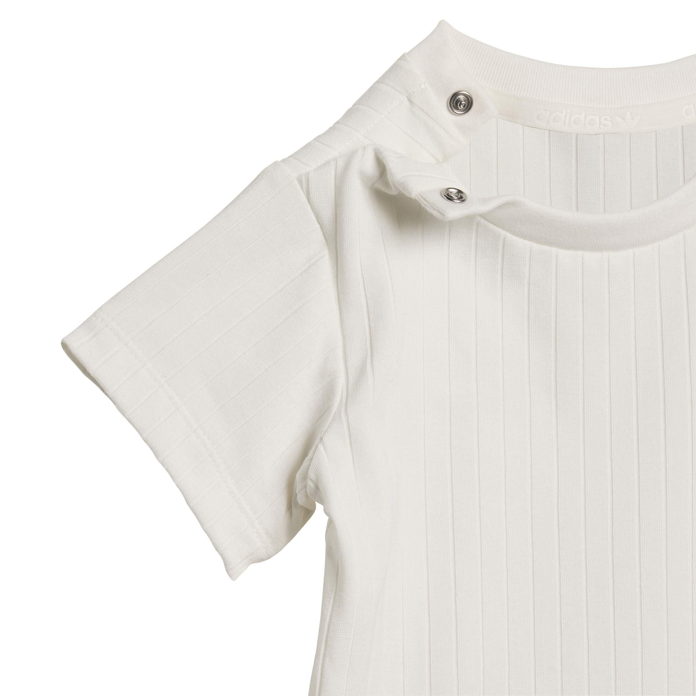 schwarz - adidas - adidas Regular Wide Rib Short T- Shirt Set - 6