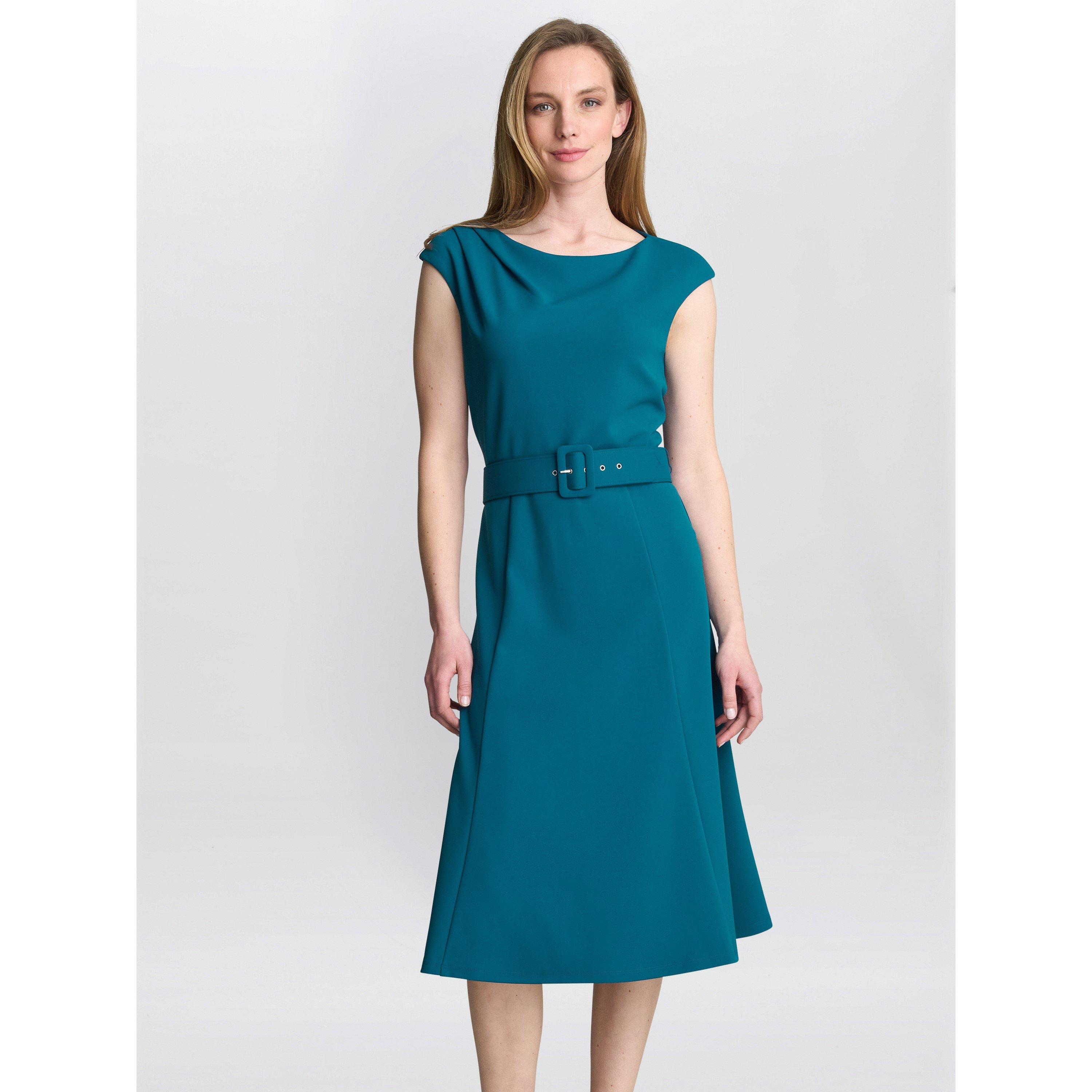 Gina Bacconi Mary Belted Dress