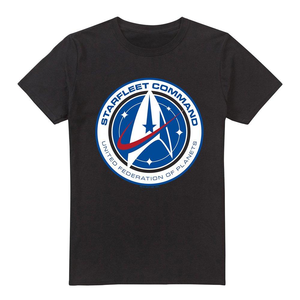 Black - Star Trek - Star Trek Discovery Starfleet Command T Shirt Bla - 4