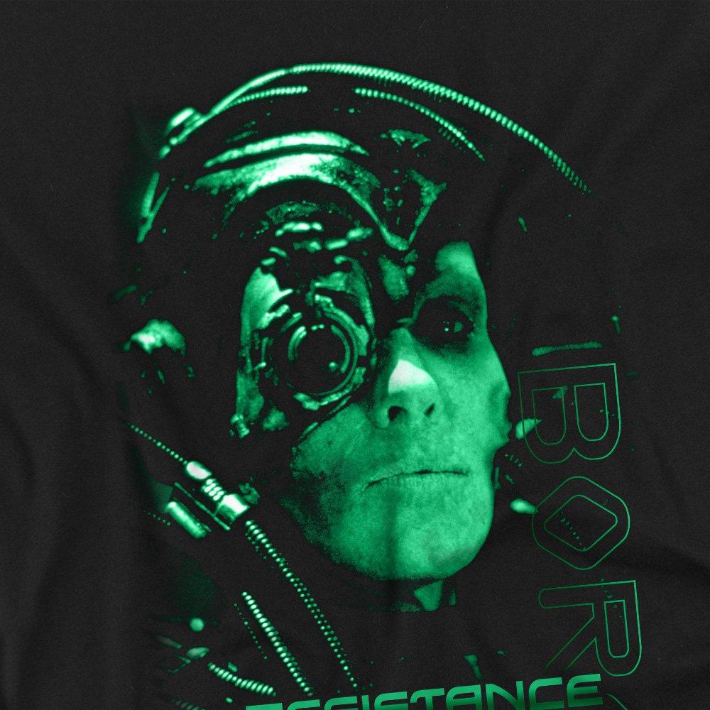 Black - Star Trek - Star Trek Resistance Is Futile T Shirt Black - 2