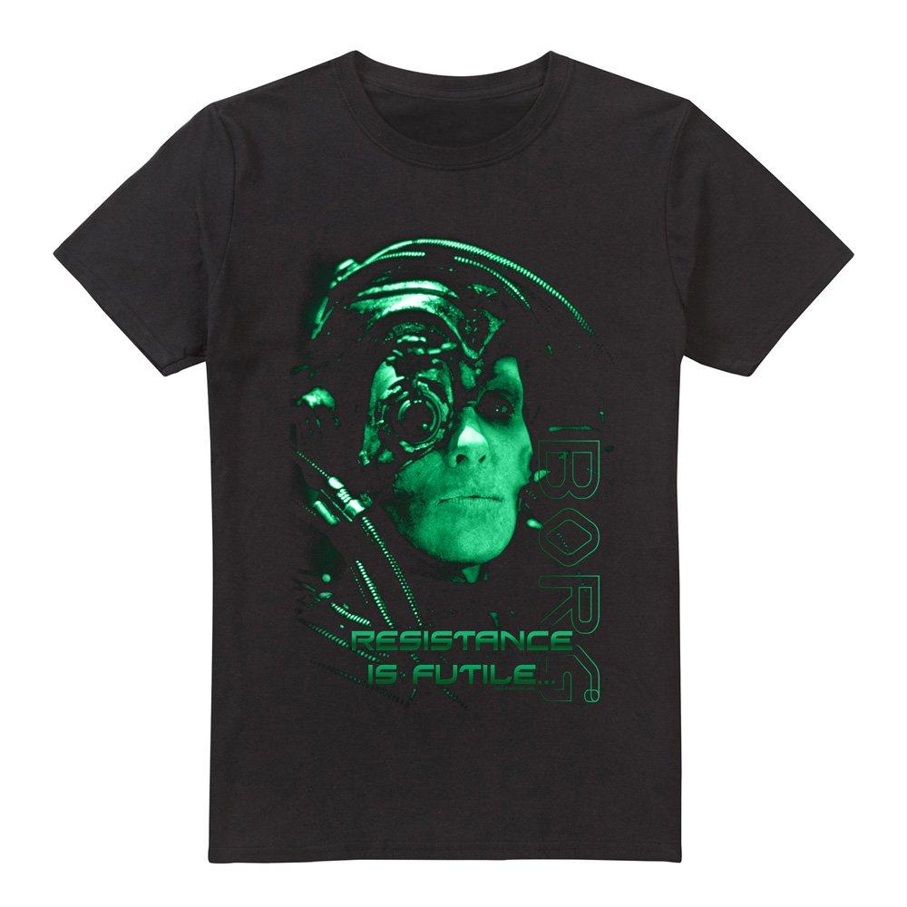 Black - Star Trek - Star Trek Resistance Is Futile T Shirt Black - 4