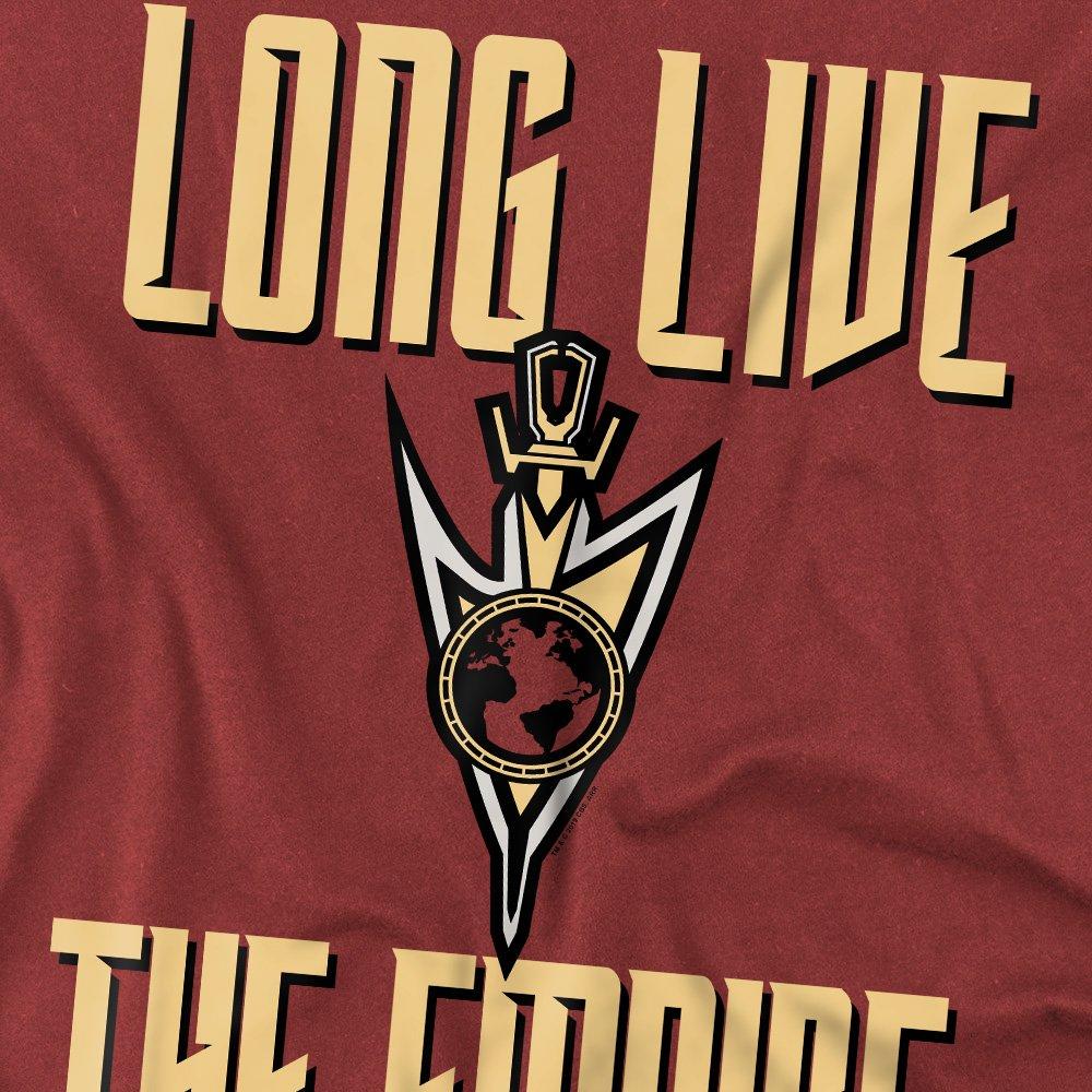 Red - Star Trek - Star Trek Discovery Long Live The Empire T Shirt - 2