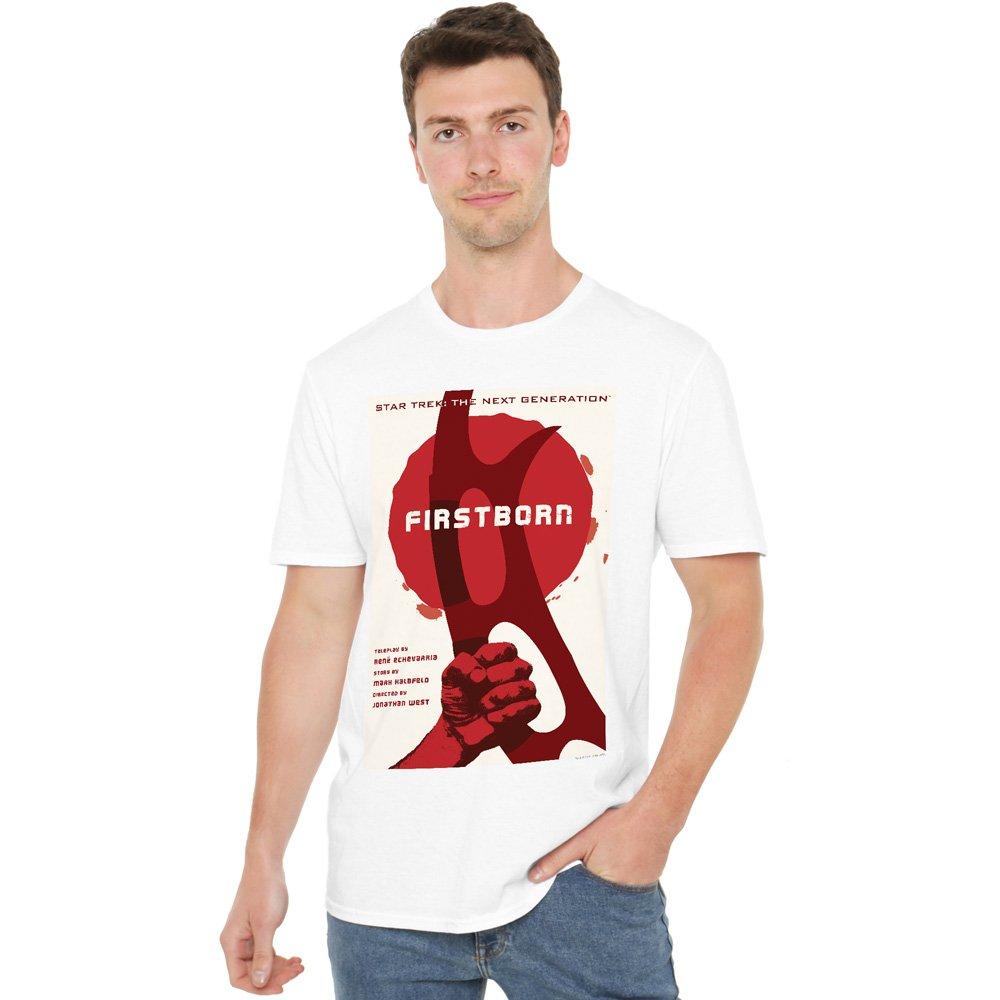 White - Star Trek - Star Trek TNG Season 7 Episode 21 T Shirt White - 1