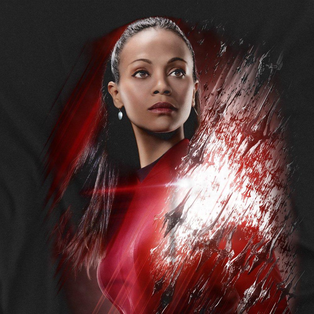 Black - Star Trek - Star Trek Beyond Uhura Poster T Shirt Black - 2