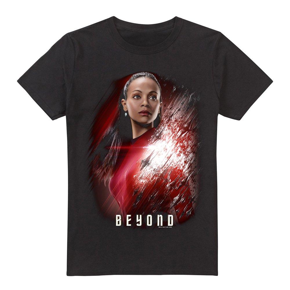 Black - Star Trek - Star Trek Beyond Uhura Poster T Shirt Black - 4