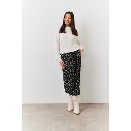 In The Style Multi Wrap Midi Skirt