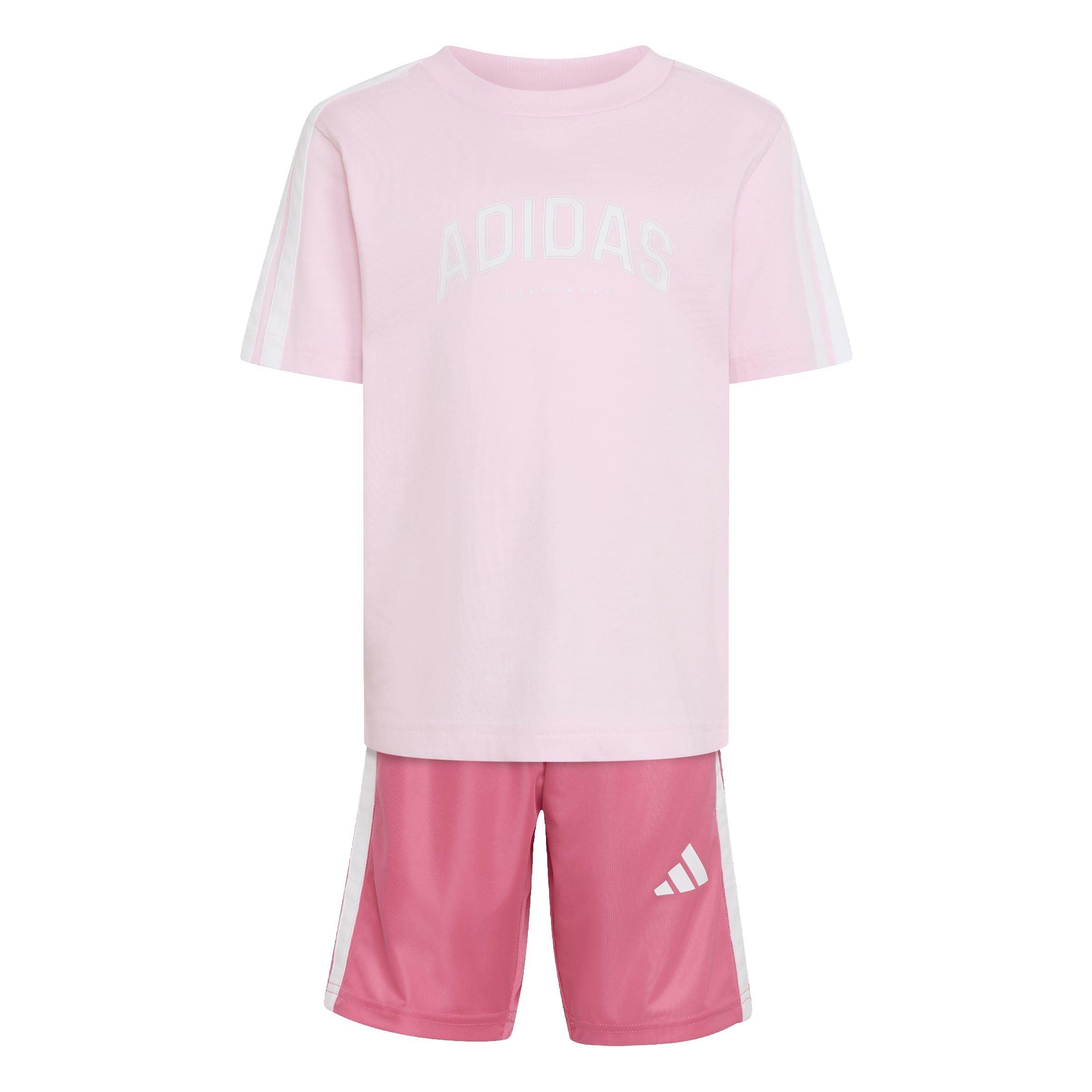 Clear Pink - adidas - Adidas Lk Colleg Set Ch99 - 1