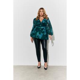 In The Style Multicoloured Printed Blouse