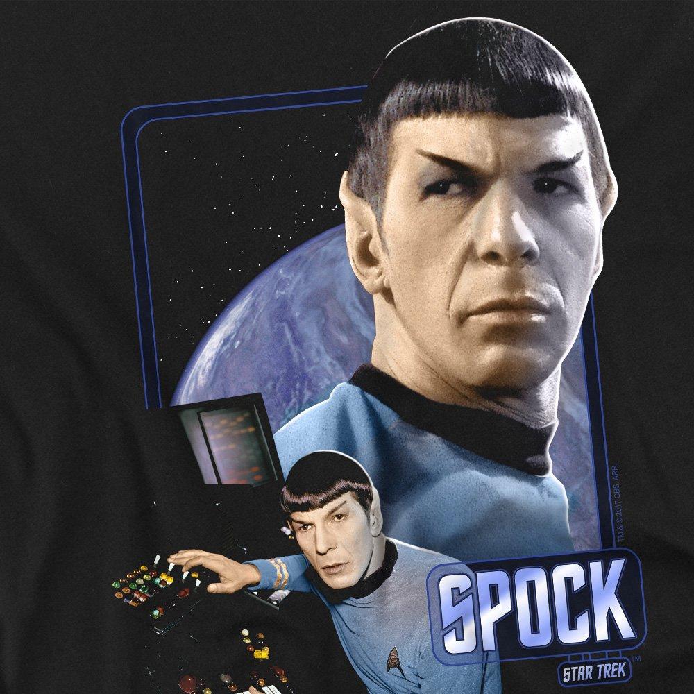 Black - Star Trek - Star Trek Spock T Shirt Black - 2