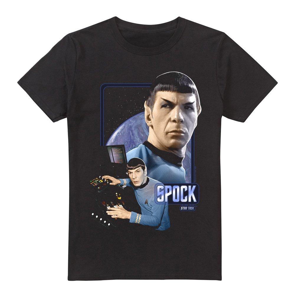 Black - Star Trek - Star Trek Spock T Shirt Black - 4