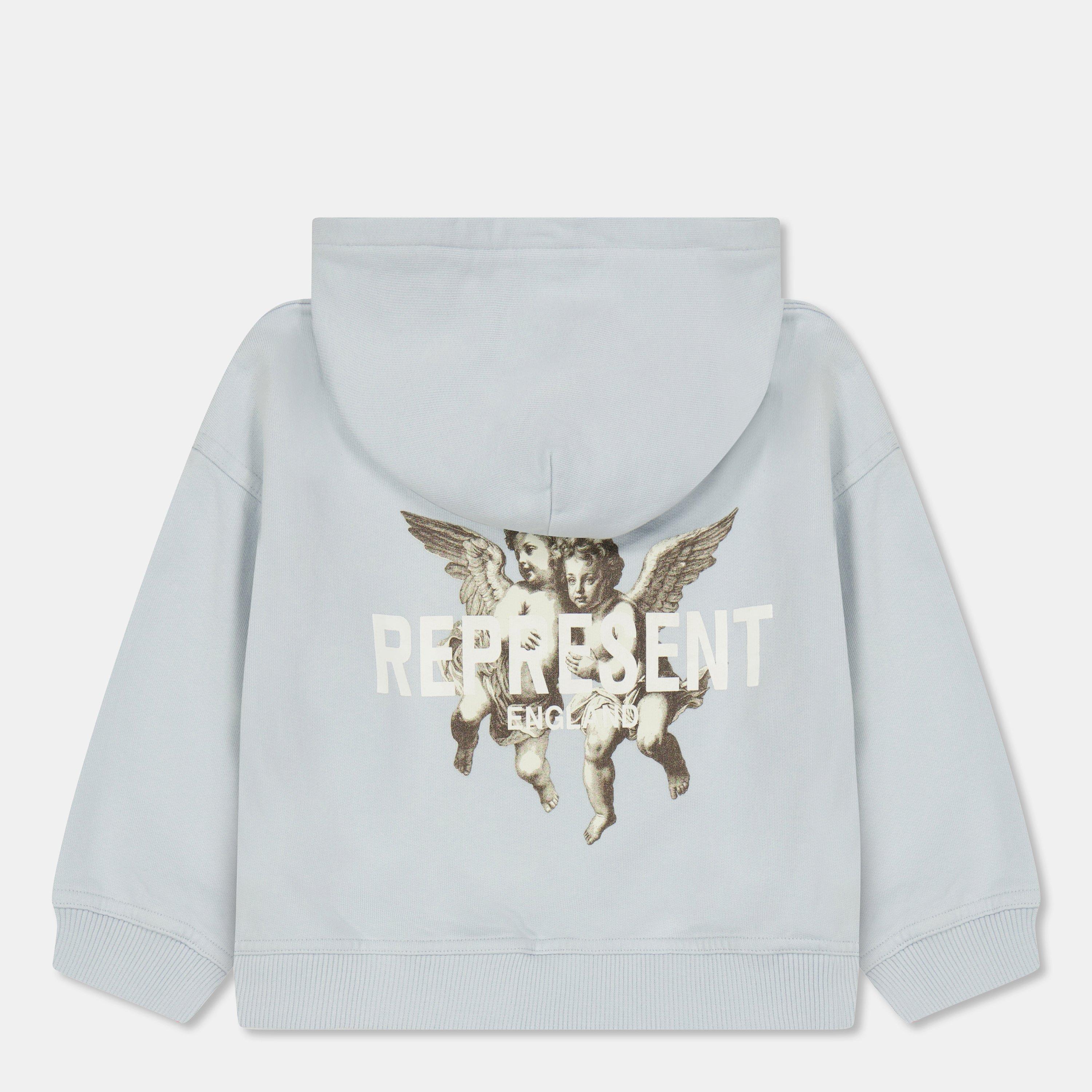 Cloud Blue - Represent - Unisex Kids' Rep Mini Cherubs Hoodies - 2