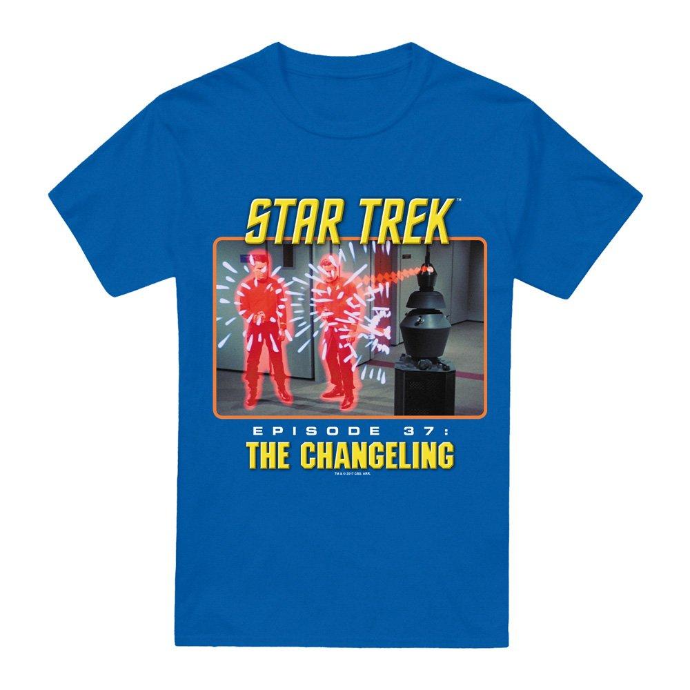 Blue - Star Trek - St Original The Changeling T Shirt Royal - 4