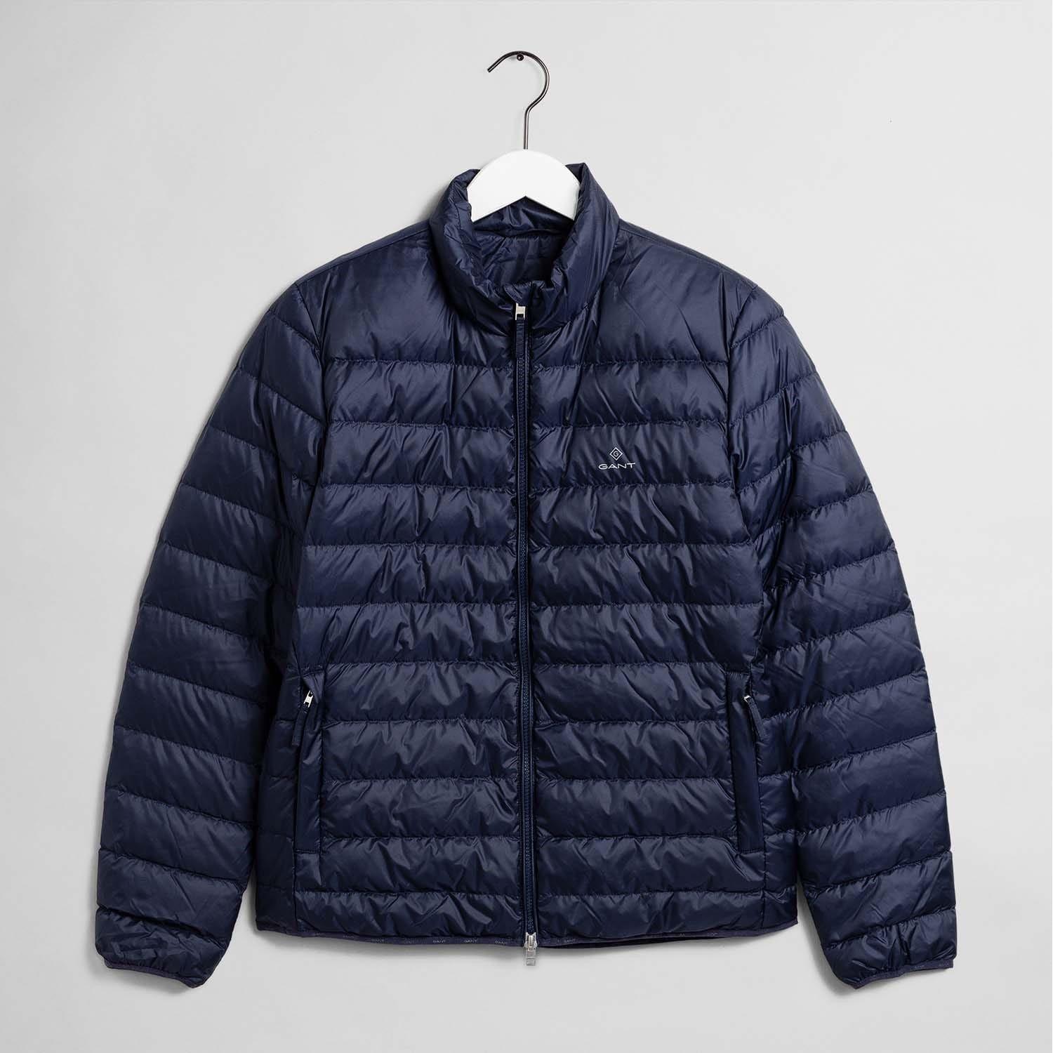 Blue - Gant - Light Down Jacket - 1
