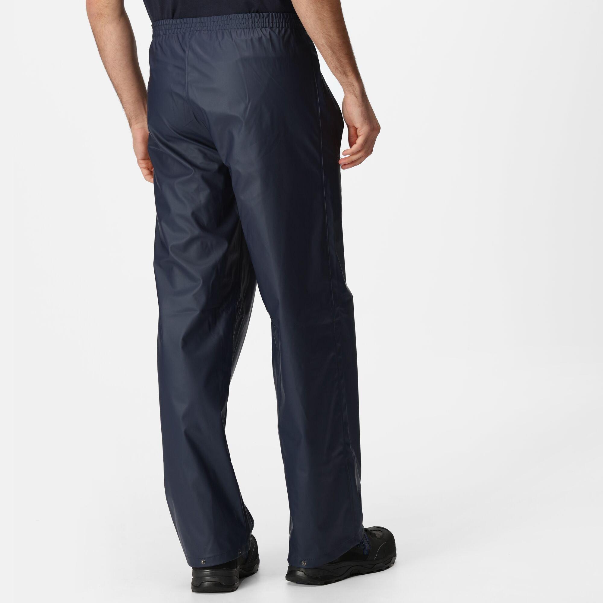 Navy - Regatta - Mens Stormflex II Waterproof Trousers - 2