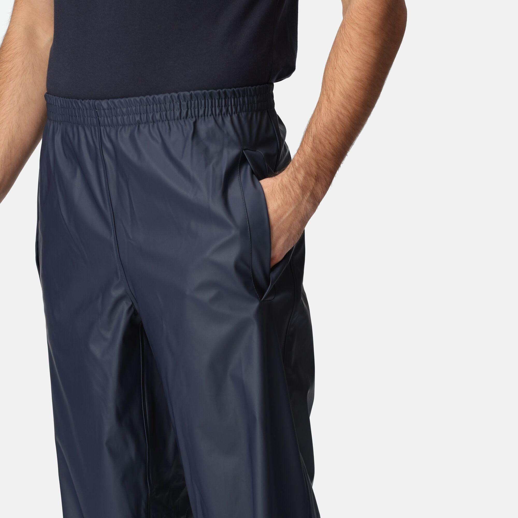 Navy - Regatta - Mens Stormflex II Waterproof Trousers - 4