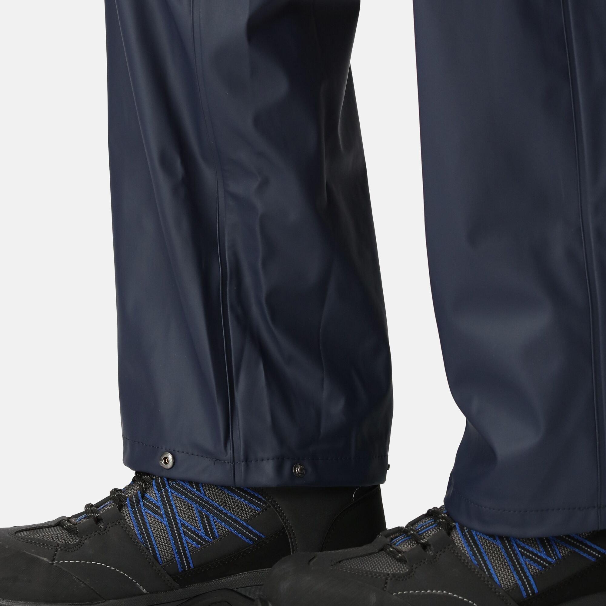 Navy - Regatta - Mens Stormflex II Waterproof Trousers - 5