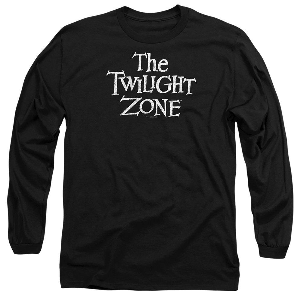 Black - Other - Twilight Zone Logo Long Sleeve T-Shirt Black - 1