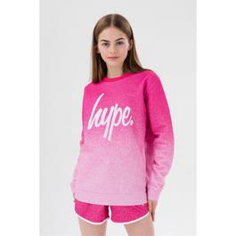 Hype Speckle Fade Crew Sweatshirt