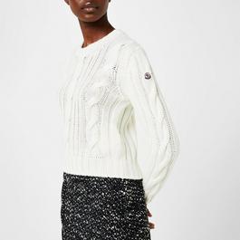 Moncler Wool Cable Knit Sweater