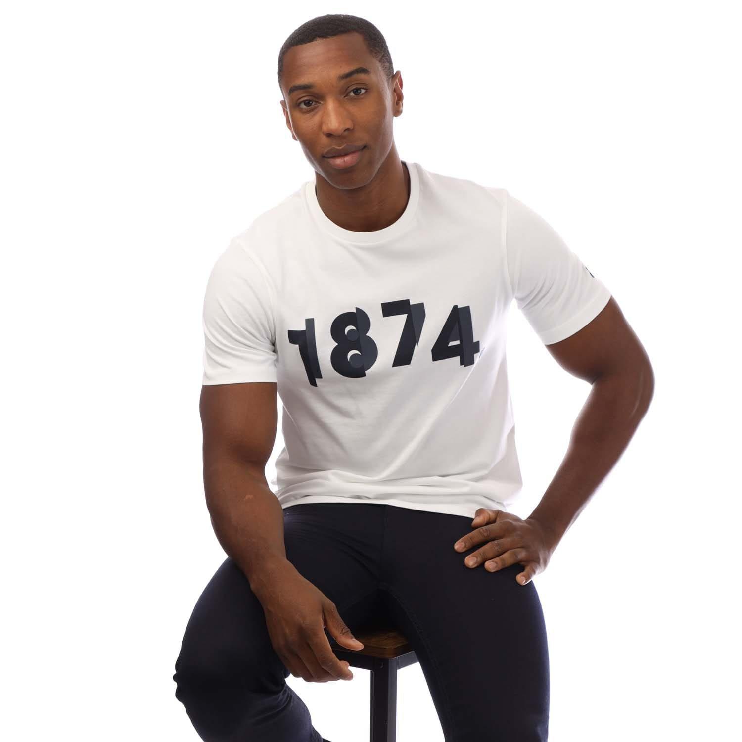 White - Lyle and Scott - 1874 Graphic T-Shirt - 4