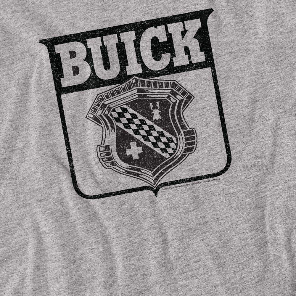 Grey - Other - Buick 1946 Emblem Long Sleeve T-Shirt Athletic He - 2