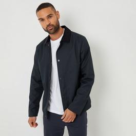 Threadbare Showerproof Corduroy Collar Jacket