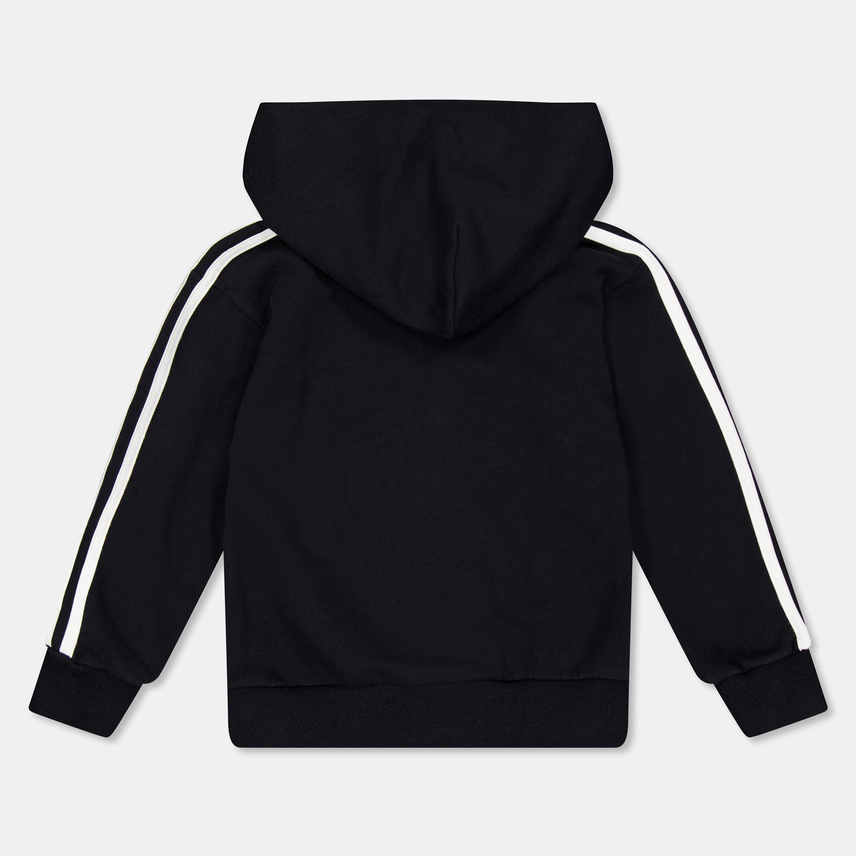 Black/White - Balenciaga - Unisex Over the Head Hoodie, Kids Hoodie - 2