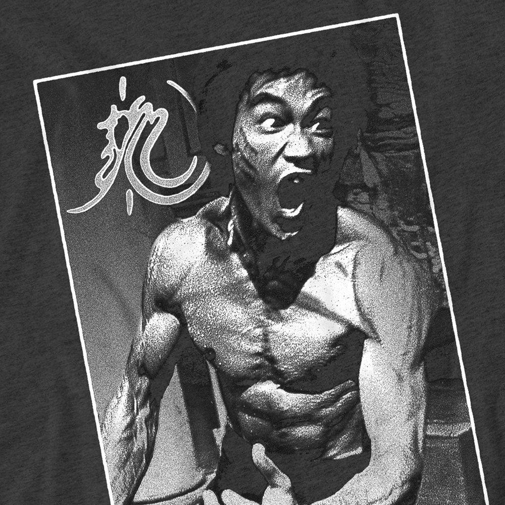 Grey - Other - Bruce Lee Focused Rage T-Shirt Charcoal - 2