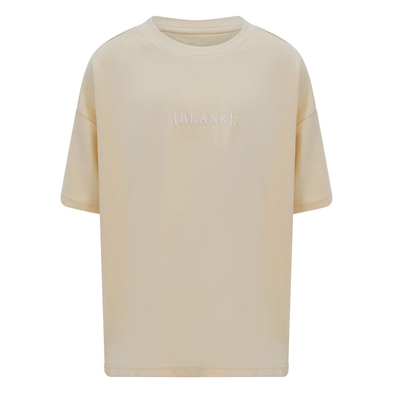 Beige - Blank Essentials - Regular-Fit T-Shirt - 1