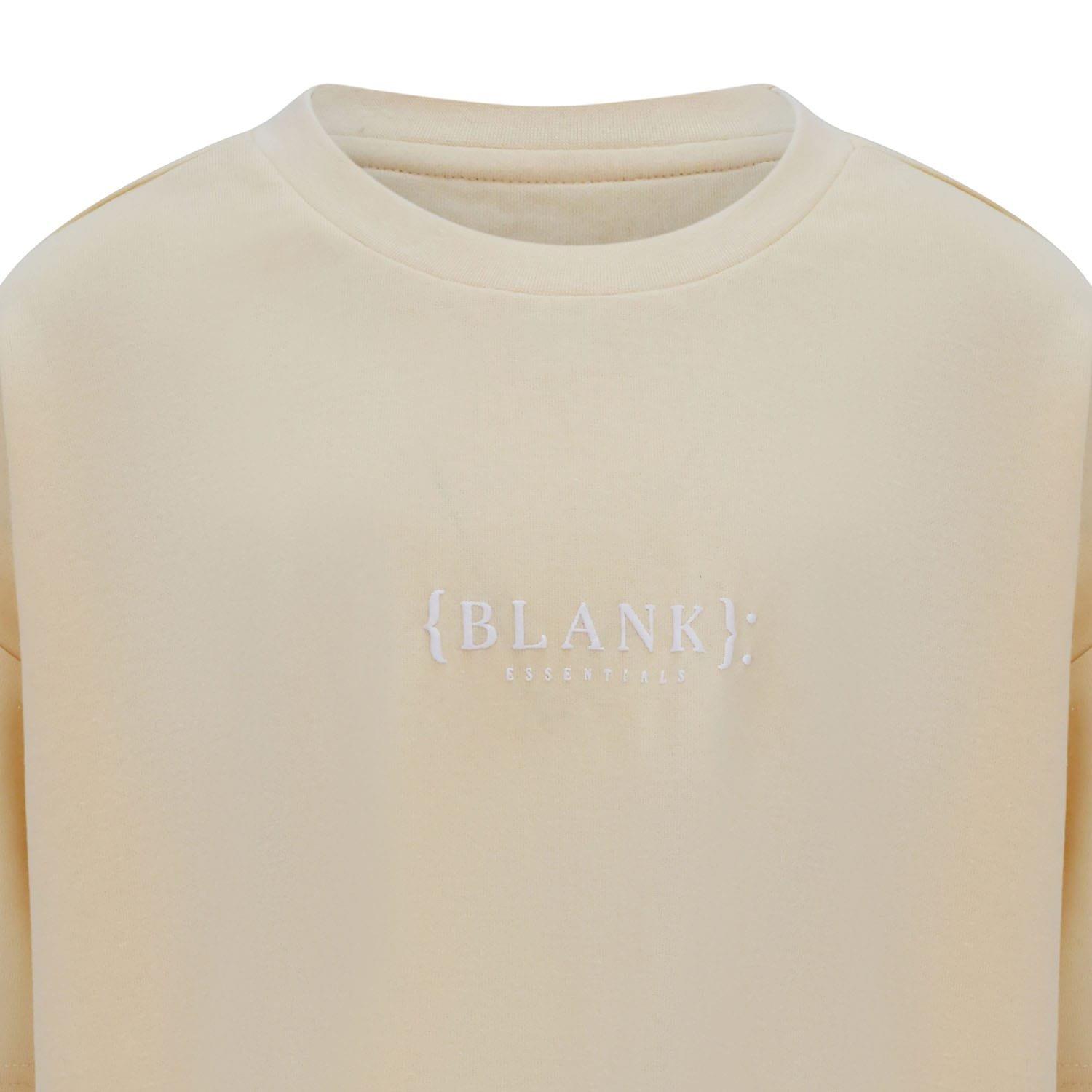 Beige - Blank Essentials - Regular-Fit T-Shirt - 3